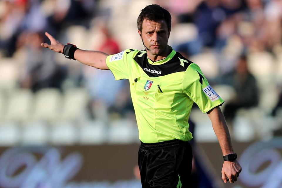  Italian ref Nicola Rizzoli will oversee the clash in Marseille on Saturday night