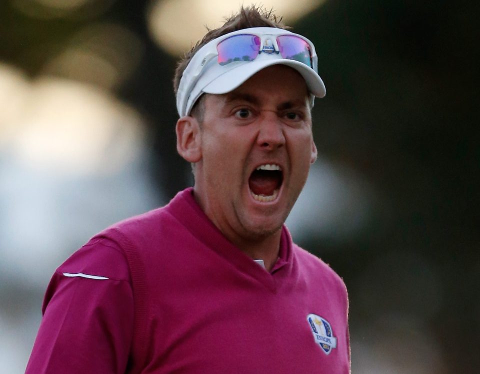  Come on Europe...the Poulter battle cry whenever he needs to rally the troops