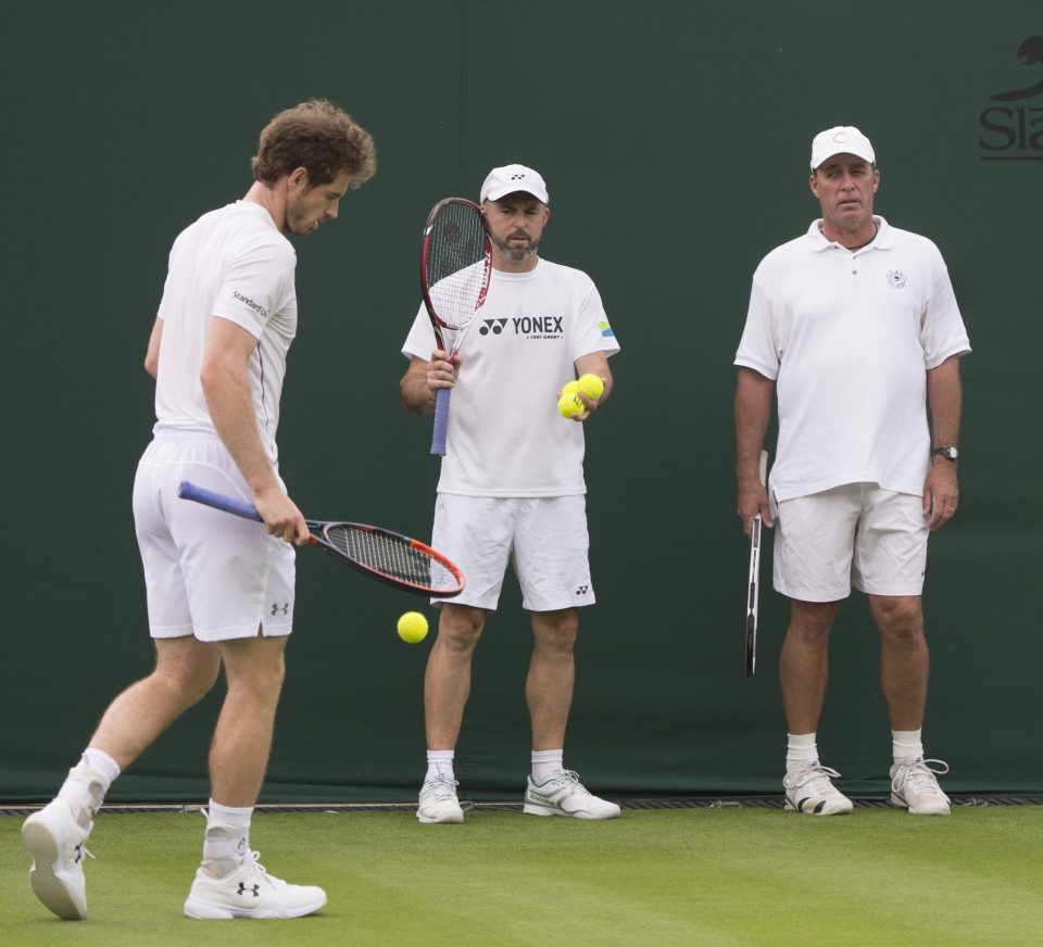  British No1 Murray takes instructions from Grand Slam legend Lendl