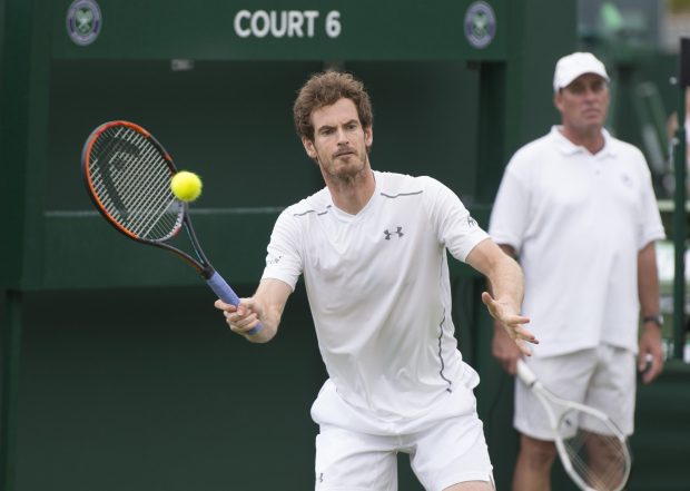 Andy Murray is back in the old routine with returning coach Ivan Lendl