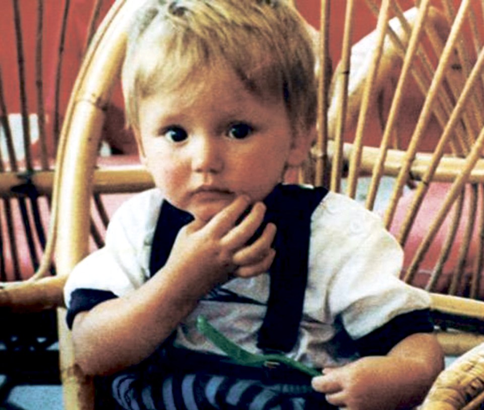  Ben was in the care of his grandparents, Eddie and Chris, and was thought to be playing outside when he went missing aged 21 months