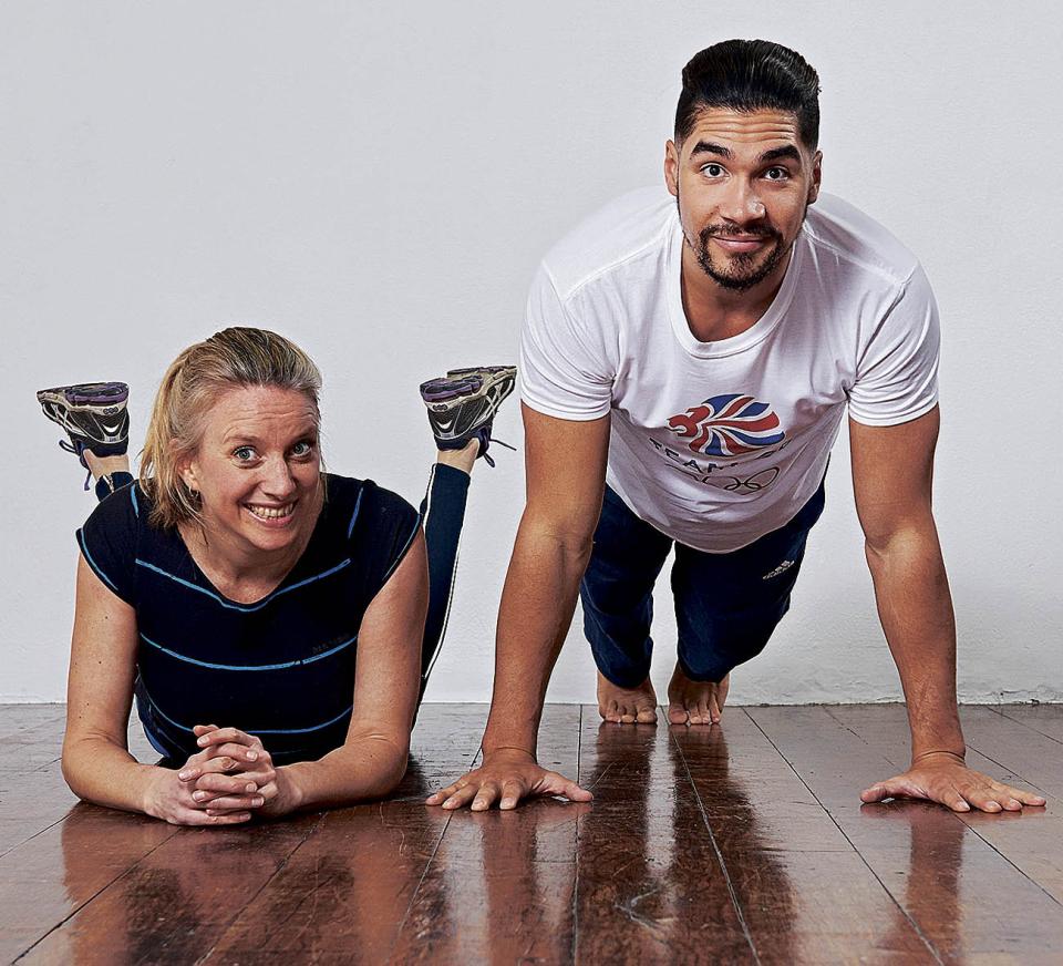  Fabulous' writer Rachel Corcoran caught up with Olympian Louis Smith over press-ups