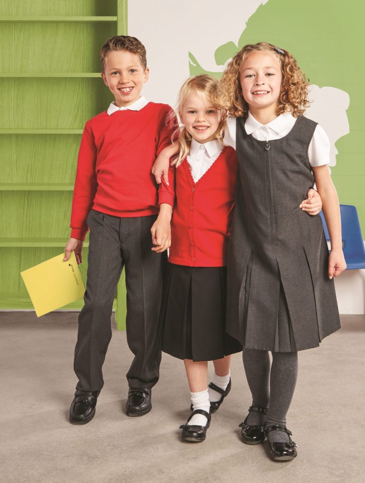  A school uniform at Aldi now costs £3.69