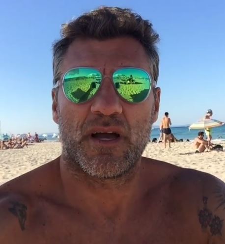  Christian Vieri has been enjoying his retirement by the looks of his social media posts but is getting back into professional football