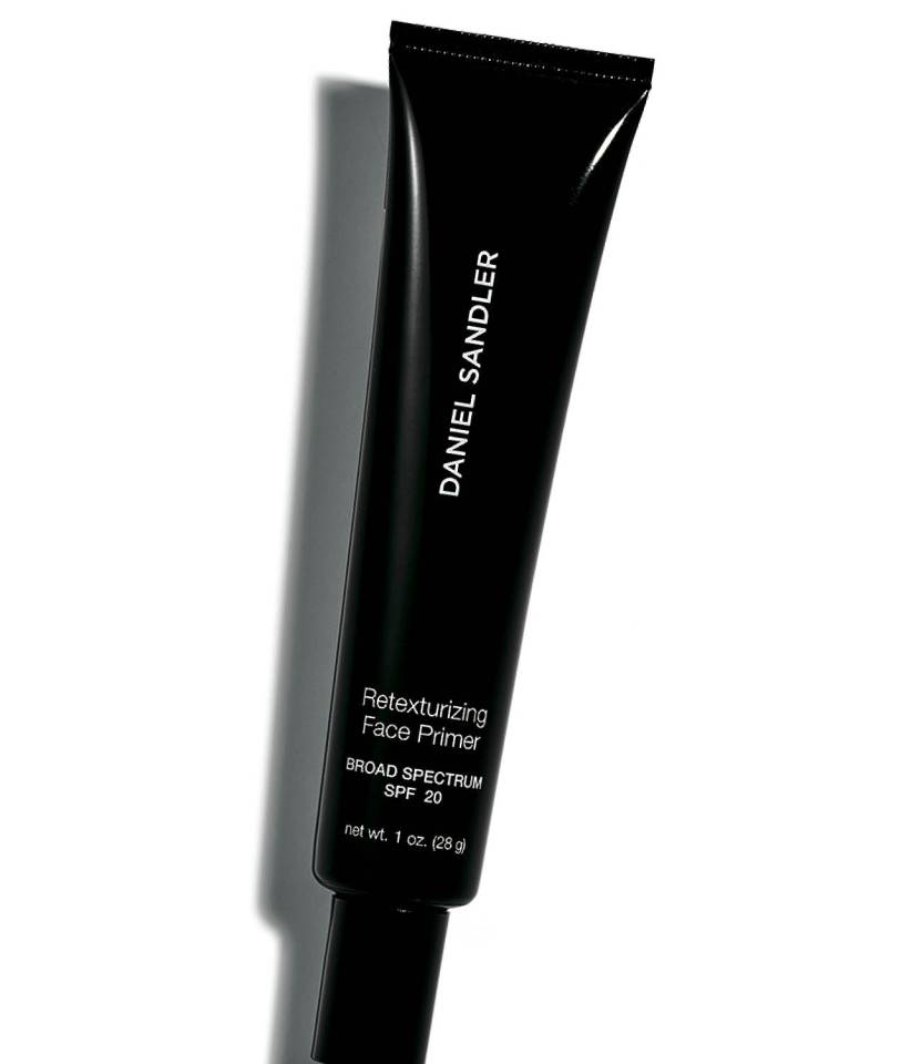  Daniel Sandler Retexturizing Face Primer, £20.50, fills in pores and tones down redness