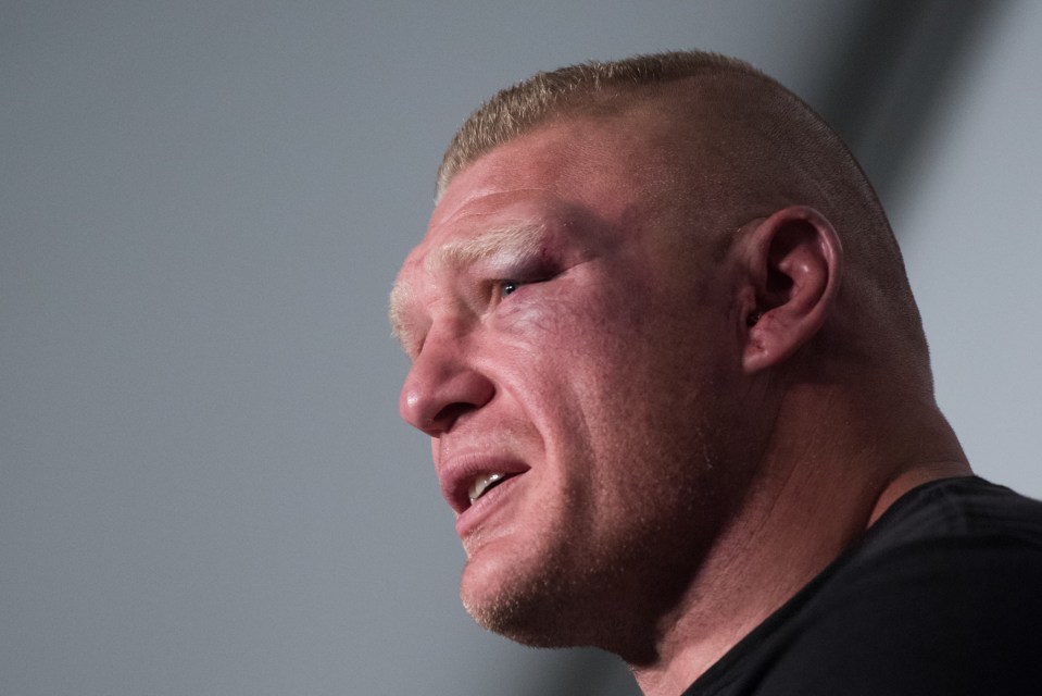  Lesnar is now a part timer on Monday Night Raw and is a wrestling superstar