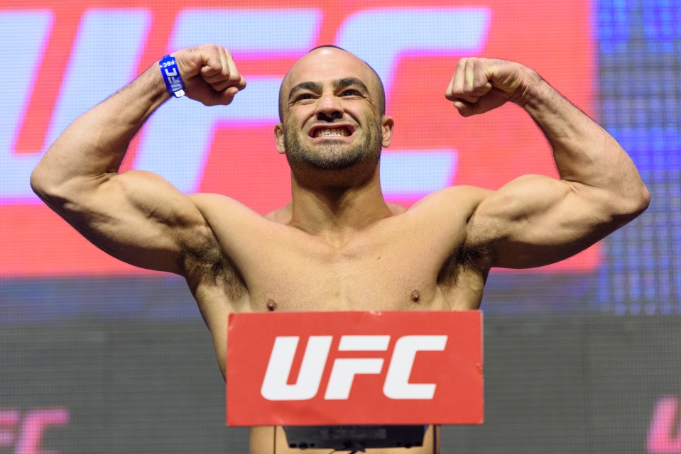  Lightweight title challenger Eddie Alvarez