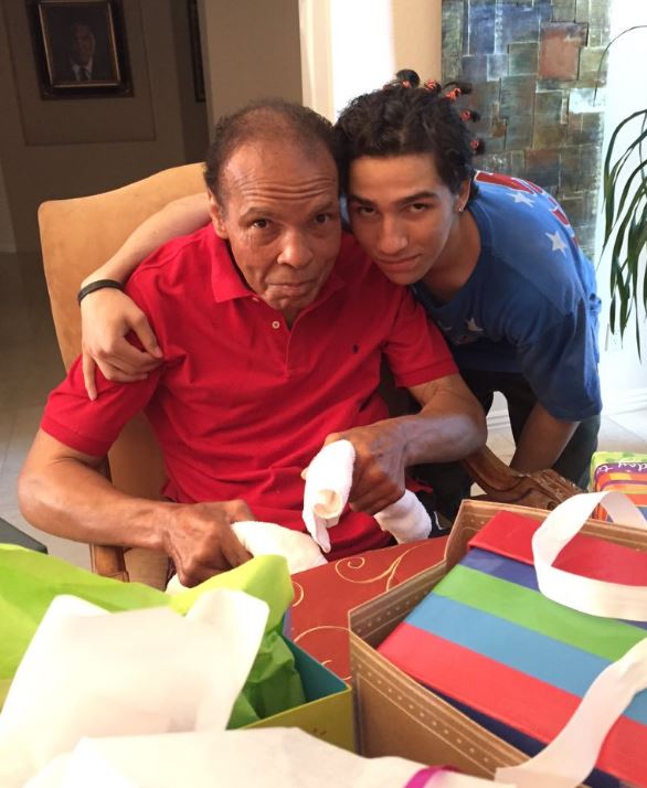 Muhammad Ali's grandson Nico Ali Walsh is hoping to forge a career in boxing