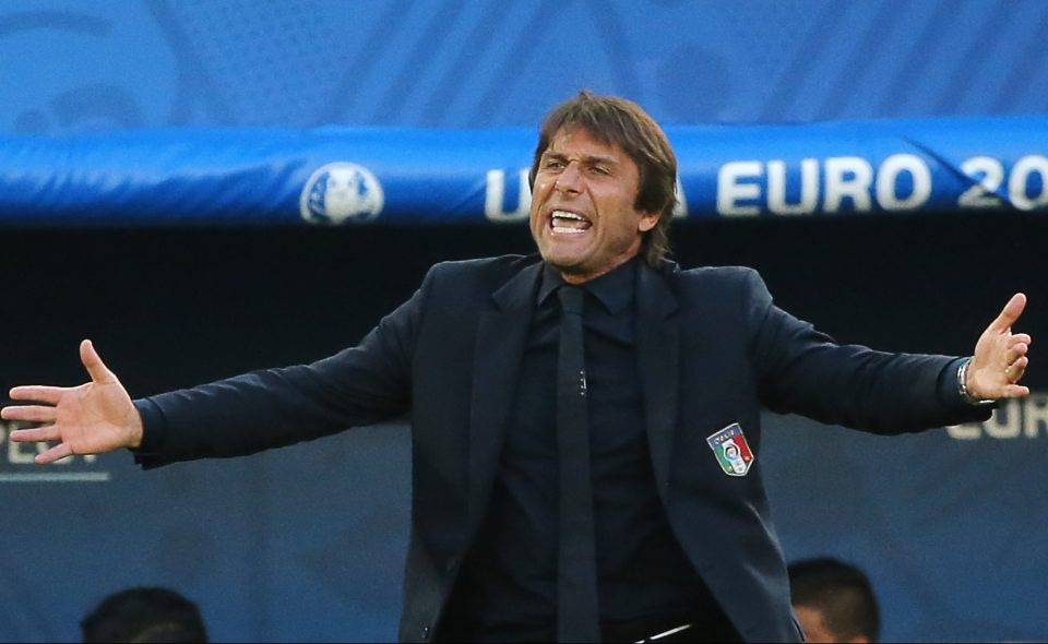  Conte proved himself to be one of the most expressive bosses at the top of world football