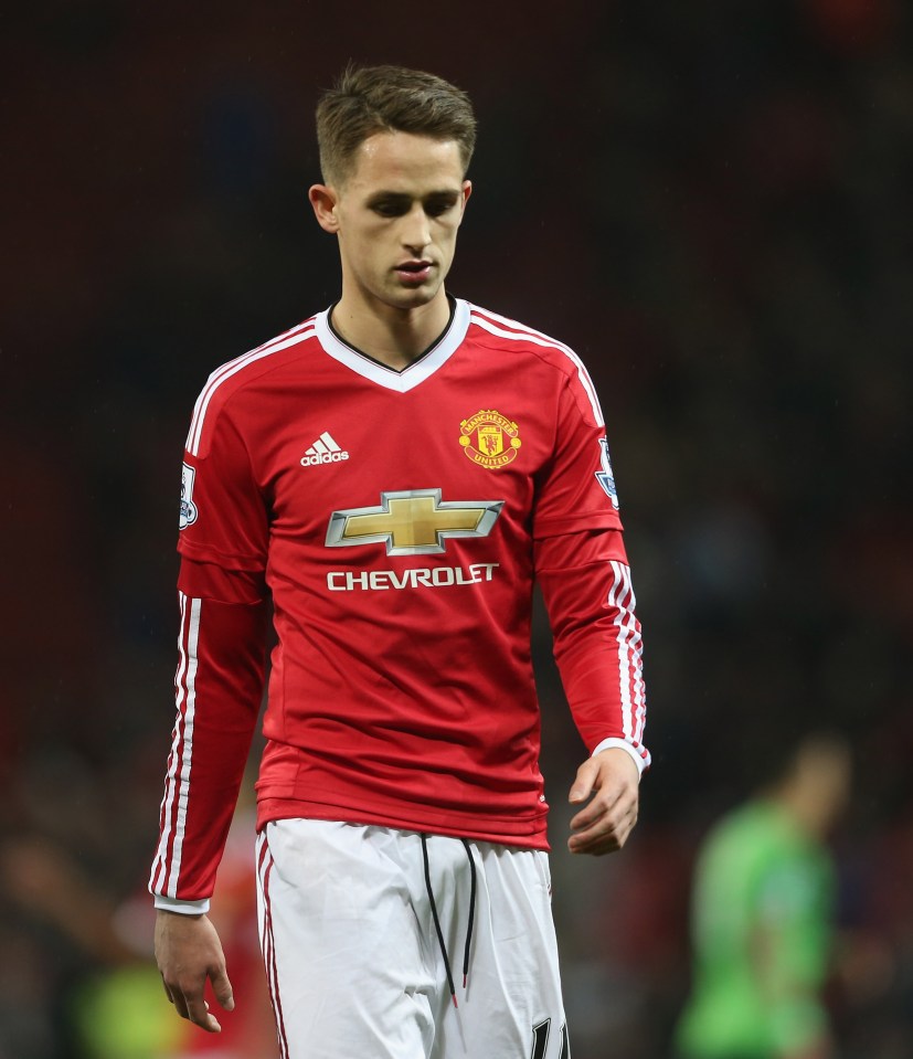  Belgian winger Adnan Januzaj is trying to prove his future is at Old Trafford