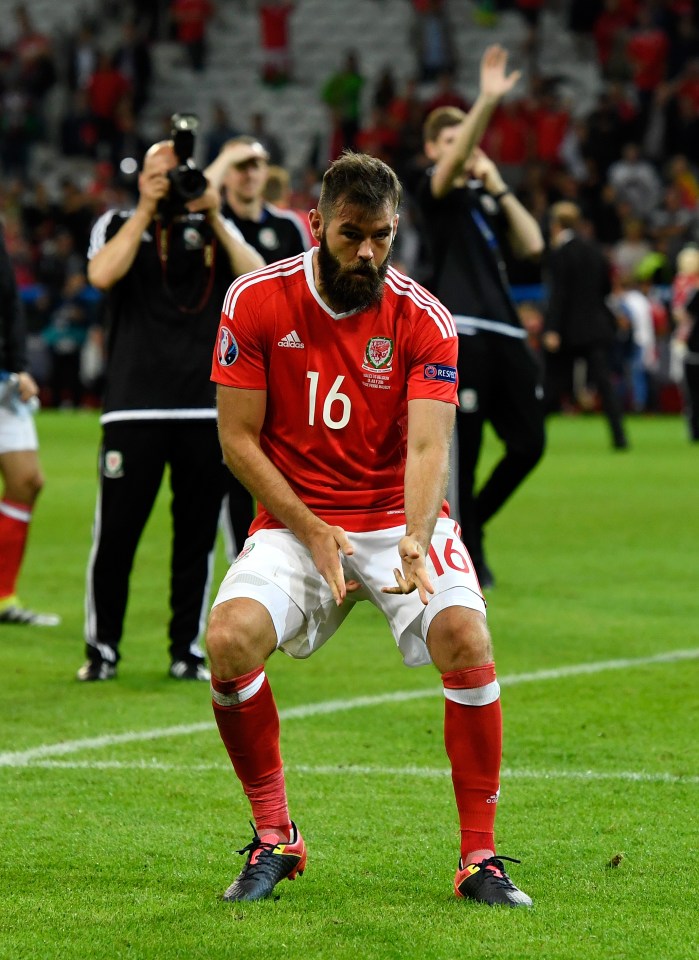  Joe Ledley will now be getting married instead of playing in Euro 2016 final