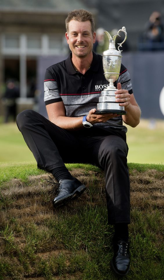  Stenson revealed his Open win was extra emotional as his friend died on its eve