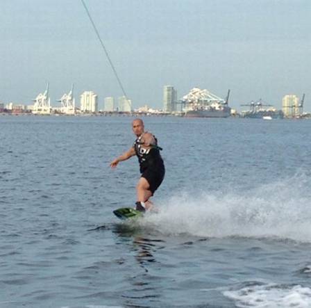  Marcio Garcia de Andrade - one of the gang members - on a luxury holiday in Miami, Florida