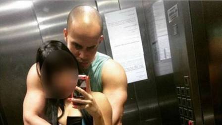  Marcio Garcia de Andrade - pimp gang member, took a selfie with one of the girls he sexually exploited