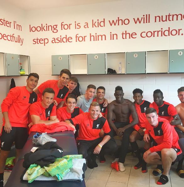  Mario Balotelli has been training with the Liverpool reserves