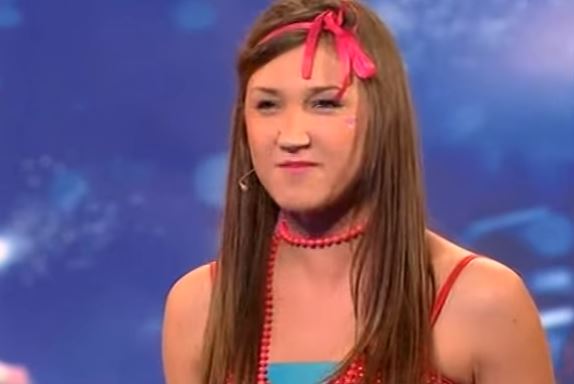  Fresh-faced Megan looks almost completely unrecognisable as a teen