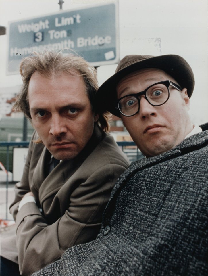  Adrian Edmondson and Rik Mayall starred in the TV comedy series Bottom