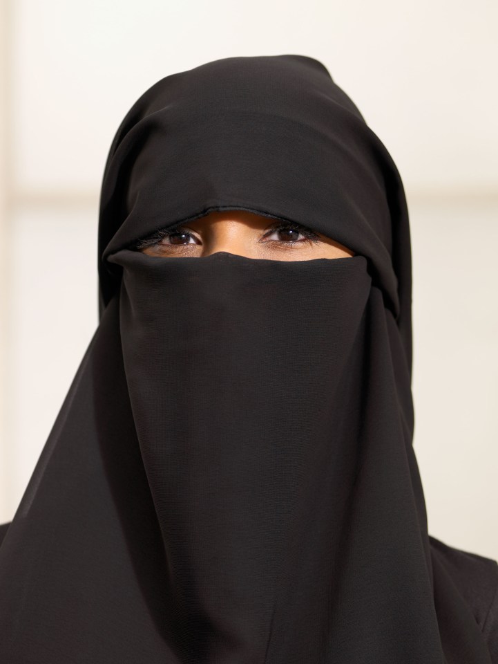  A woman has been fined £120 under Denmark's new full face veil ban (file picture)