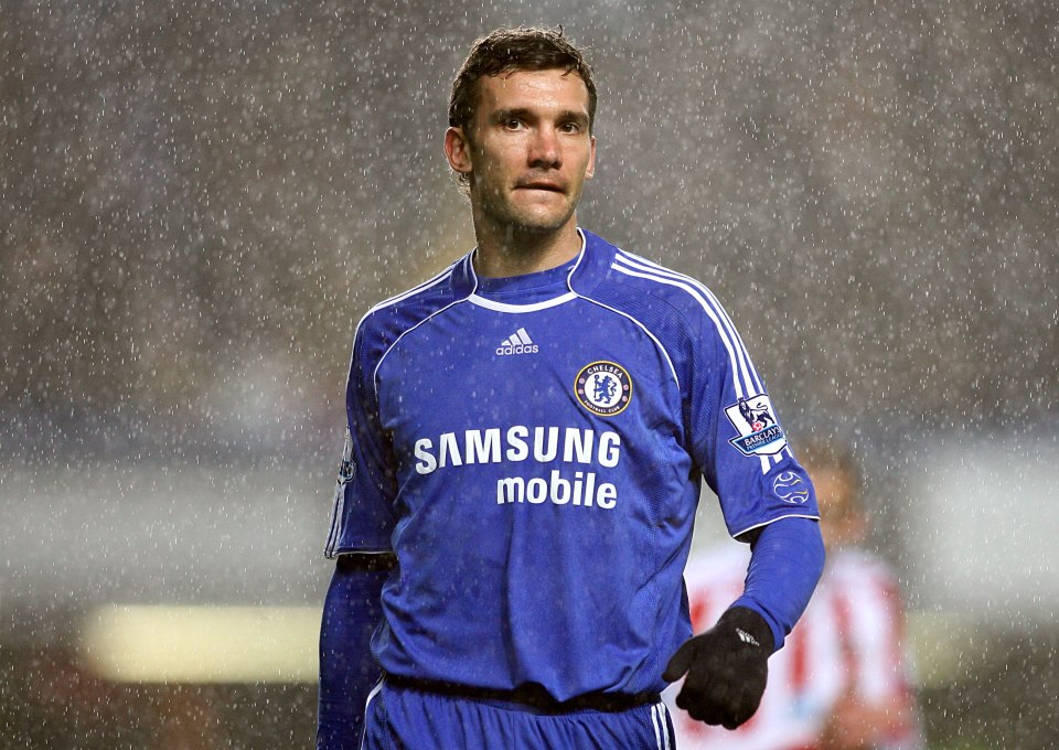 As did Ukraine hitman Andriy Shevchenko who arrived with pressure on his shoulders