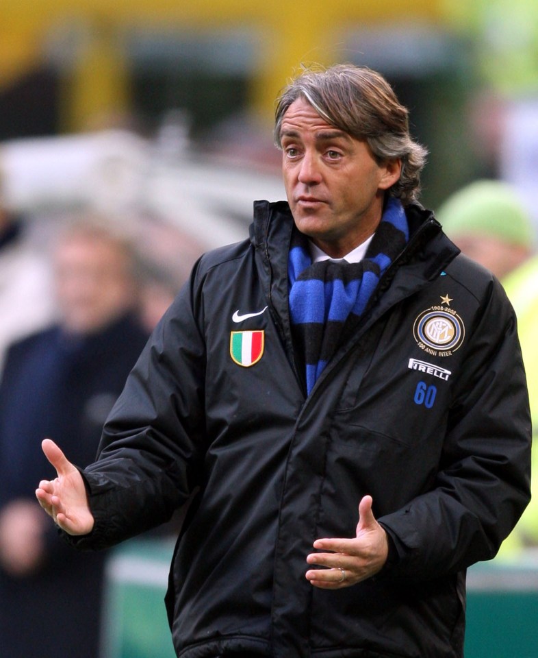  Roberto Mancini was sacked after watching his side get thrashed 6-1 by Tottenham on Friday