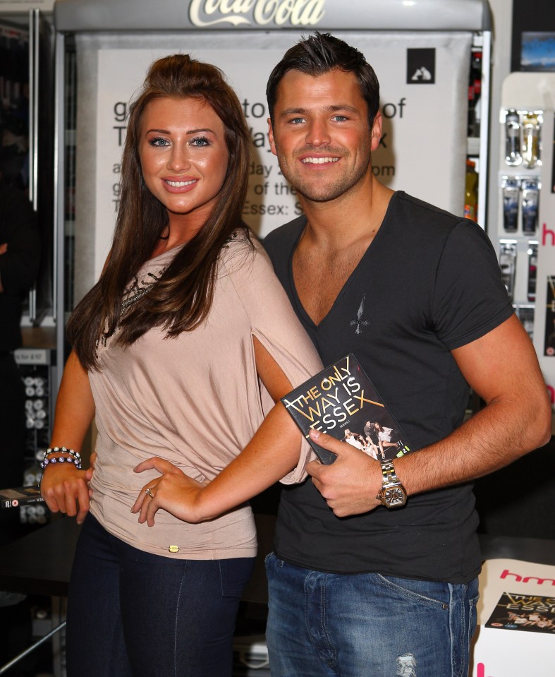  Lauren says she has no feelings for her ex Mark Wright anymore