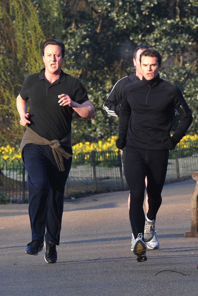  Cameron's efforts to get fit were aided by £21k of discounts from top trainer