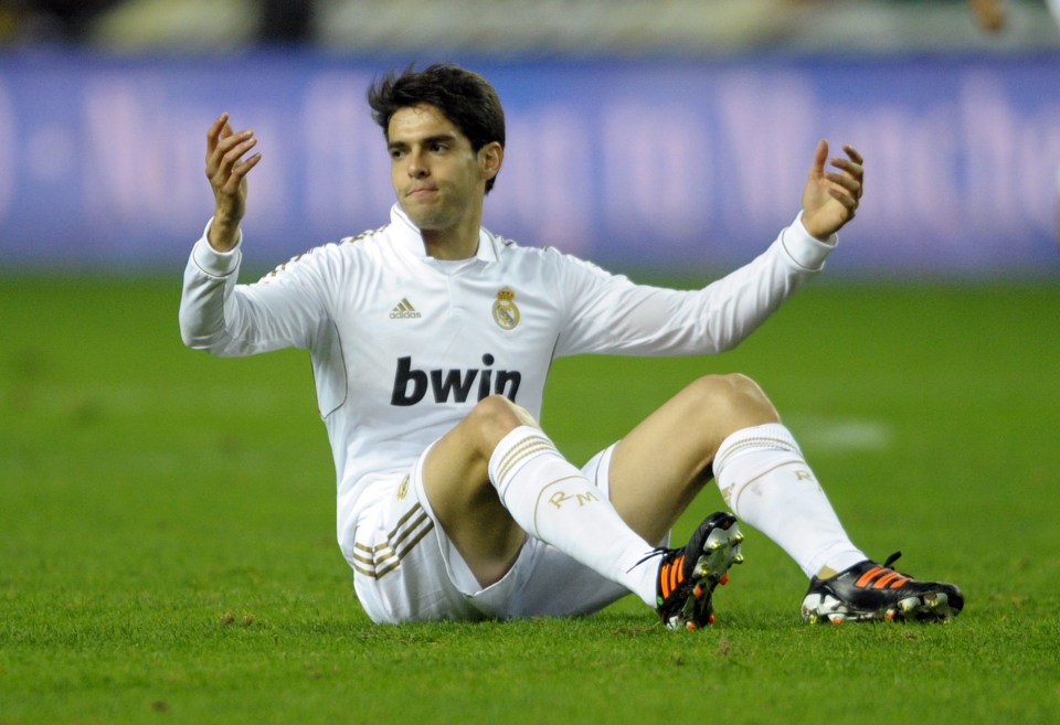  Injuries took their toll as Kaka failed to replicate his AC Milan form at the Bernabeu