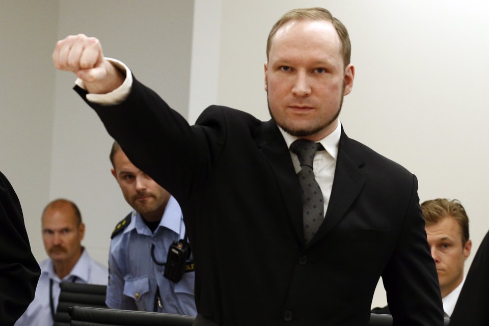  Fascist ... Breivik launched his evil assault on innocent Norwegians after accusing the country of opening the door to "Islamification"