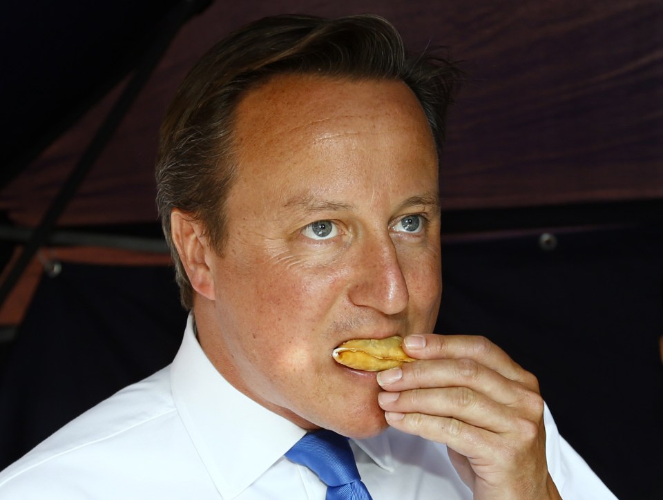  Cameron is said to be a fan of chicken balti