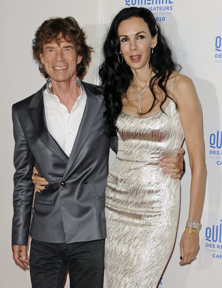  Tragic . . . Mick with ex L'Wren Scott