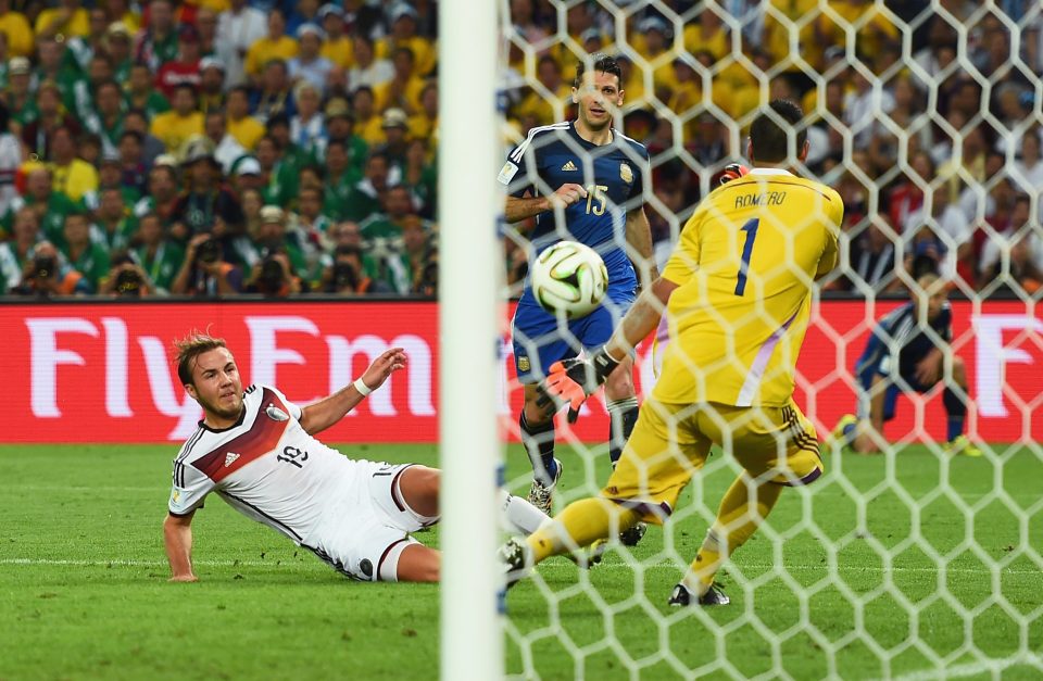  Gotze scored the winner in the 2014 World Cup final against Argentina