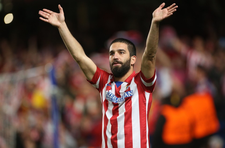  Turan won a La Liga title in his four years at Atletico Madrid