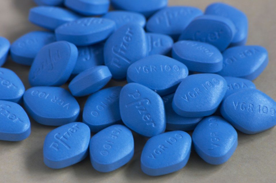 Pile of Viagra