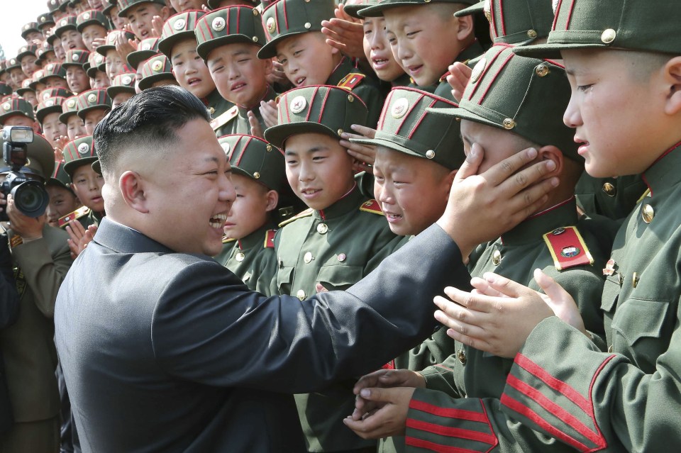  His haircut is apparently all the rage with the young in North Korea