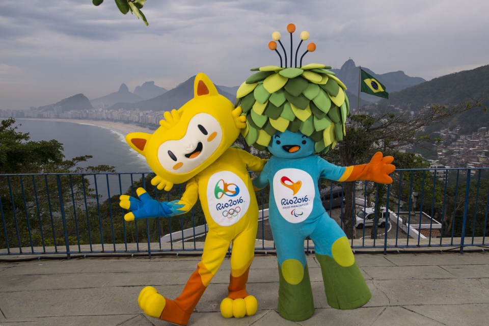  Every year, the host country gets to pick their own characters... and this duo will represent Rio 2016