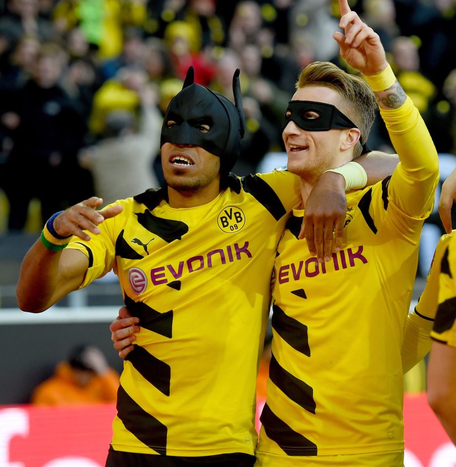 Pierre-Emerick Aubameyang and Marco Reus are on Arsenal's radar