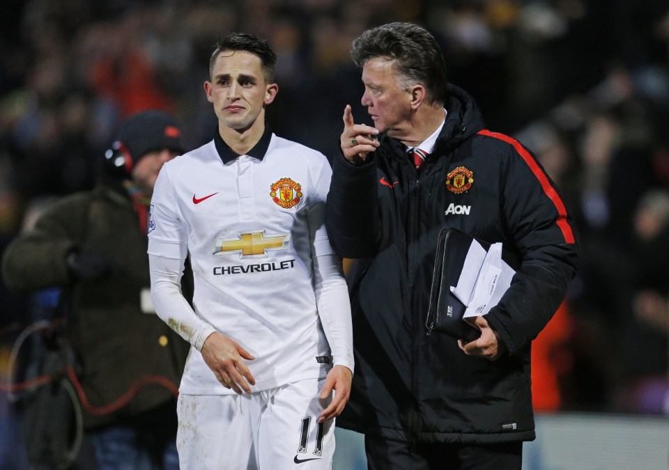  Louis van Gaal axed Januzaj and sent him on loan to Dortmund