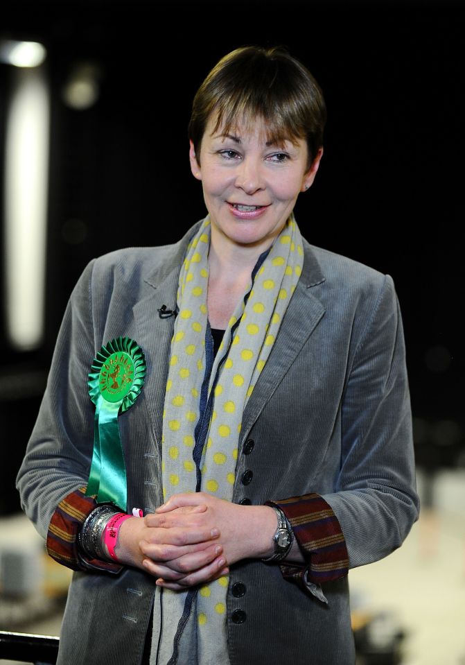  Clive Lewis's message has gone down well with the Green Party's former leader Caroline Lucas