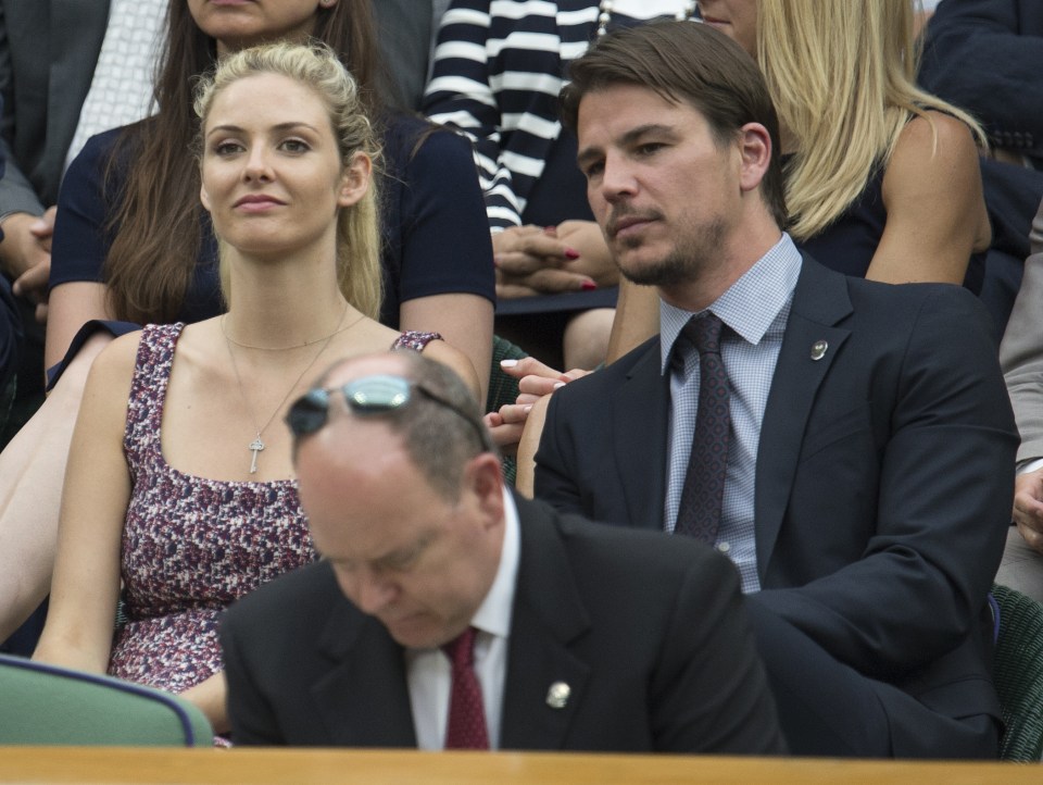 A fan of the sport, Tamsin is a regular at Wimbledon, last year stepping out with boyfriend Josh