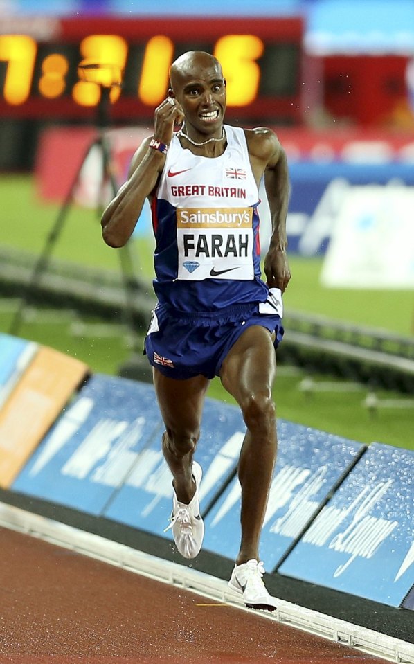  Farah's career has been studded with success but he came from humble beginnings