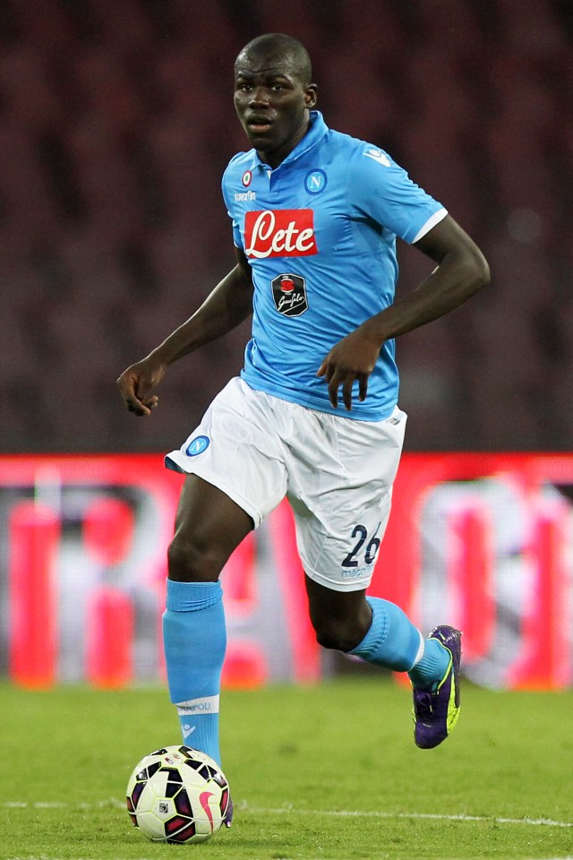  Kalidou Koulibaly is a wanted man with both Chelsea and Everton chasing him