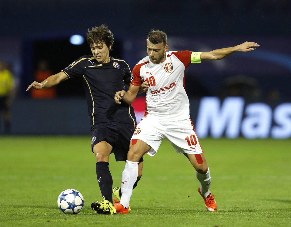 Croatian starlet Ante Coric (L) is a Reds target to replace Allen