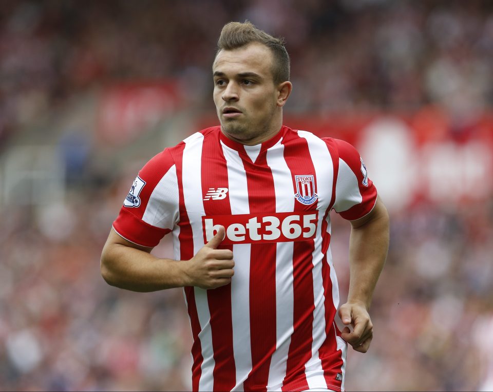  Xherdan Shaqiri has dismissed talk of a summer move away from Stoke