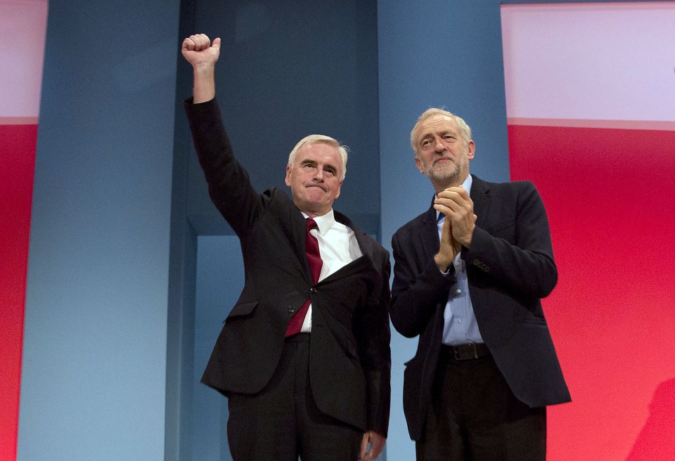  Party civil war ... hard-left Corbyn backers and moderates are battling for the party's future