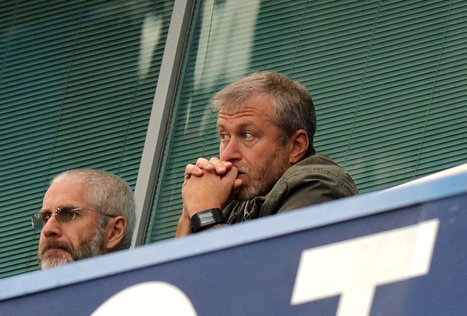 Chelsea's Russian owner Roman Abramovich