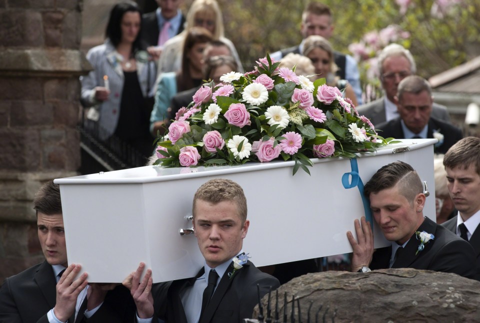  Becky was buried at Avonview Cemetery where Anjie will be laid to rest in the same grave