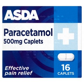  A pack of 16 paracetamol from ASDA costs just 19p