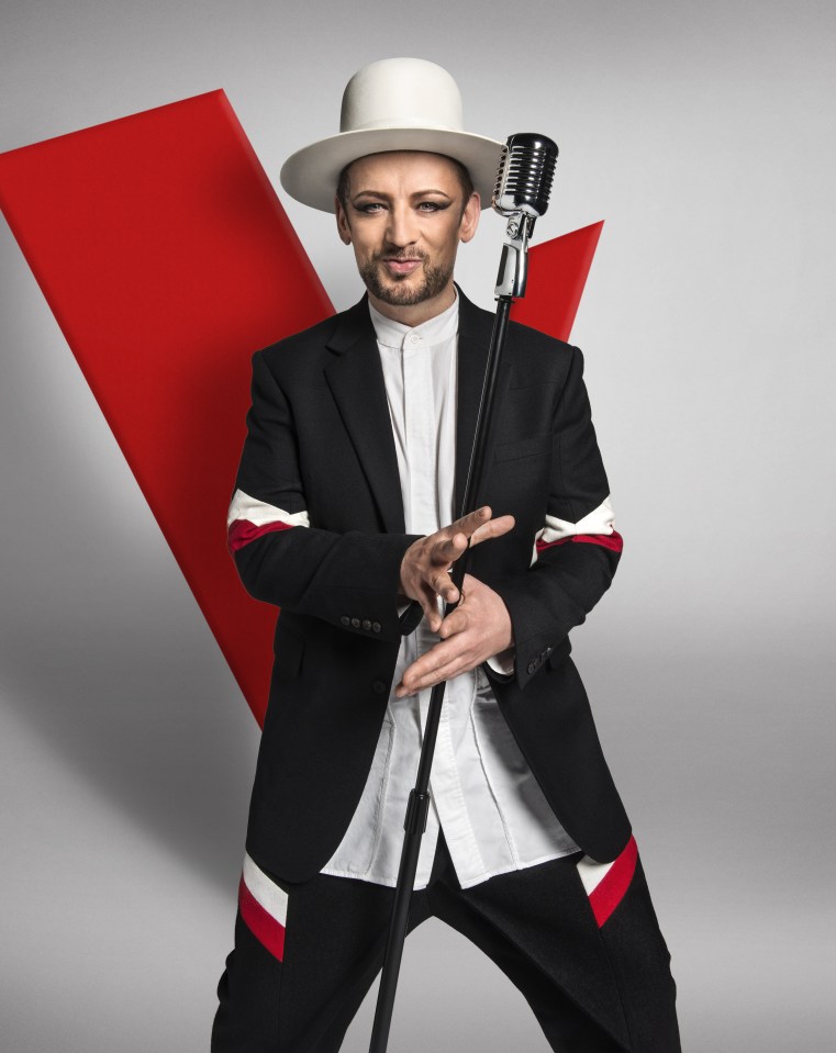  Dropped ... Beeb bosses had replaced Sir Tom with Boy George