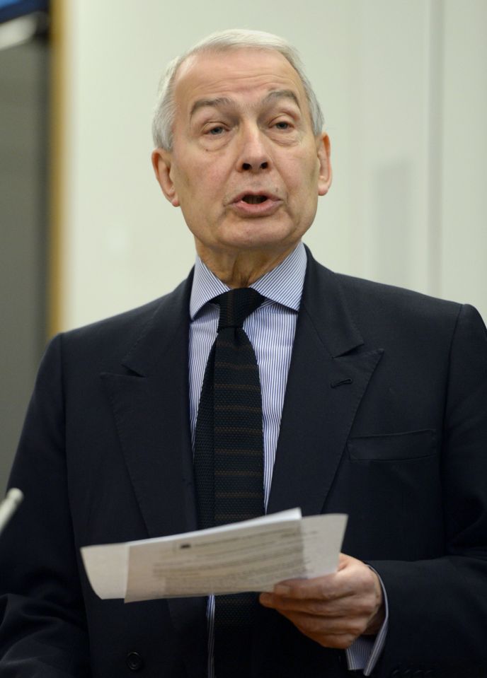  Commons committee chairman and Labour MP Frank Field made the withering attack