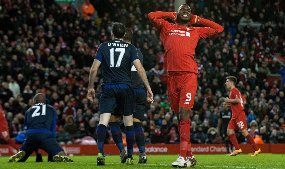  Christian Benteke endured a difficult season after moving to Liverpool